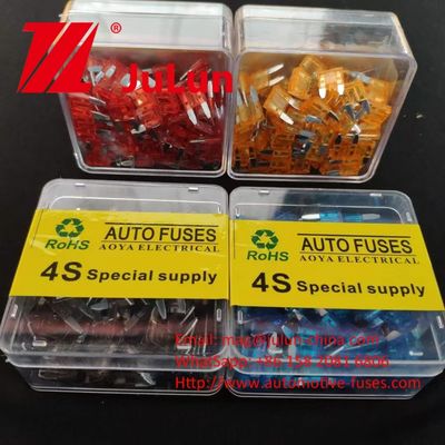 Blade Fuses Shunt Otomotiv 10A 32V Otobüsler Su aracı Son Satış için