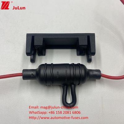 5x20 6x30 Inline Tube Fuse Holder IP67 Dış Işıklandırma Sokak Işık Sahne LED Işık Yol Lambası için Suya Karşı Çıkış Kutusu