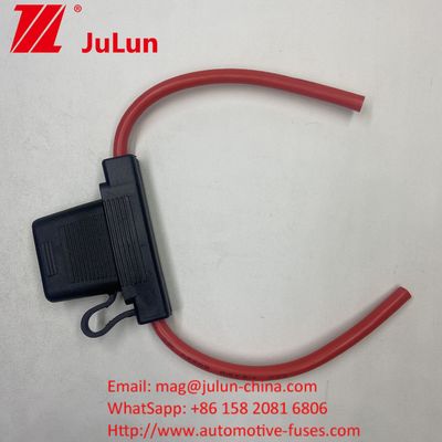 ATC / ATO Özel Inline Sigorta Sahibi 14AWG 16AWG 18AWG 20AWG Kablo Harness 80AMP Blade Fuse Otomobil Sigorta Sahibi