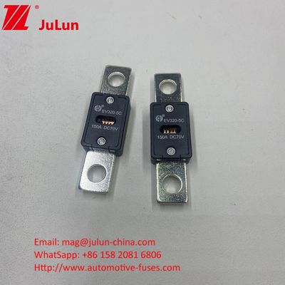 EV320-5X / 5C Otomobil Bataryası 300A 70VDC Şarj Füzesi EV HEV Koruması İçin DC Füzesiyle