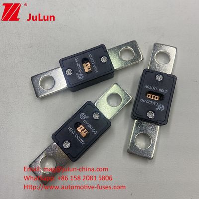 EV320-5C 200A 70VDC Elektrikli Araç Hızlı Şarj Füzesi 68*19*10mm Delik Mesafesi 51mm