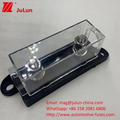 32V Su geçirmez Panel Mount ANM Bolt On Fuse Holder Block M8 Kalın Temel Açık PC Kapak Otomatik Araç Tekne için