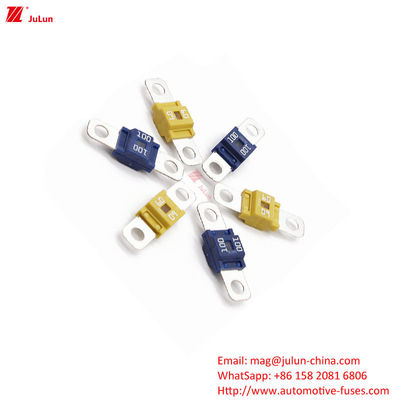 80 Amp PECFUSE Otomotiv Blade Fuse Bolt Montaj Modu Verimlilik Güvenilirliği İçin