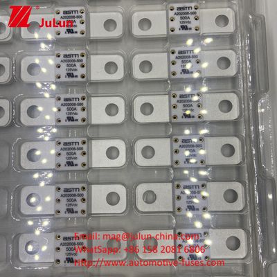 ASTM A202008 250A 125VDC Flat Plate Tipi Bolt için Otomatik Blade Sigortaları