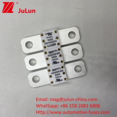 ASTM 250A 125V Keramik Beyaz Renkli Sigorta Araç Pilinde