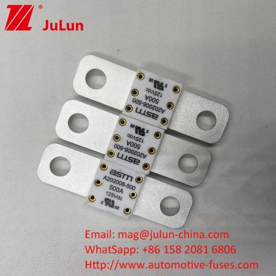 Bolt Otomobil Bataryası Sigorta 300A 350A 125VDC ASTM