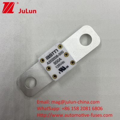 Seramik ve Metal Otomobil Batarya Sigortaları 125VDC 300A