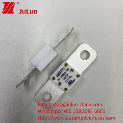 Ev Keramik Sigorta A202008 250A 125VDC Şarj Adaptörü Otomobil Kamyonlar için Uyumlu A202008 125VDC 100A 125A 150A 200A 250A 300A 400A 500A