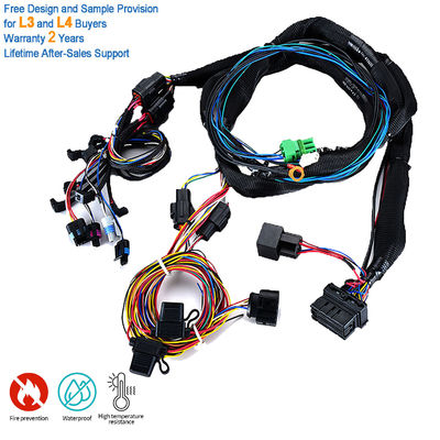 Kamyonlar ve Otomobil Motorları için kablolama harness kitleri