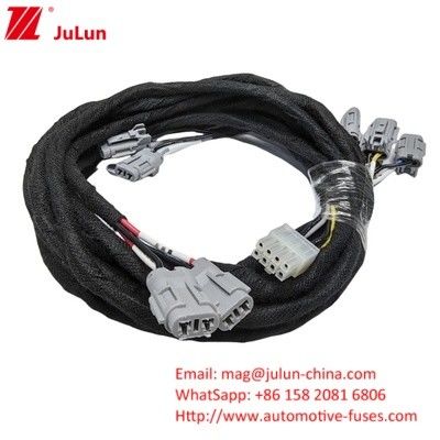 Su geçirmez Otomobil LED Far Soket Kablo Adaptörü H1 9005/9006 Kadın Erkeğe PVC Izolasyon Düşük Işık Plug
