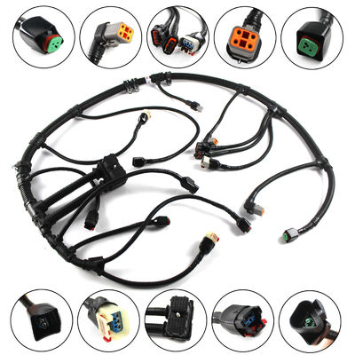 Özelleştirilebilir araba kablosu kazıcı parçaları dizel motor motor tel kemeri