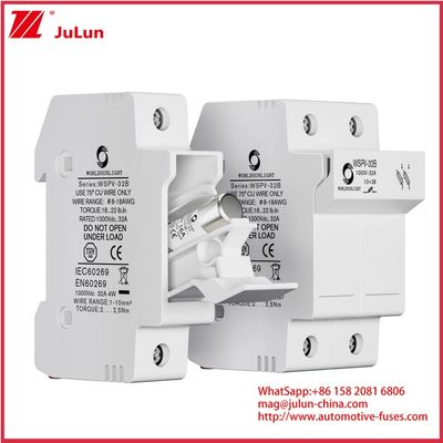 GPV 16A 1000VDC 20KA Fotovoltaik Yüksek Voltajlı Tubular Keramik Sigorta 10*38mm