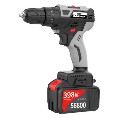 Lityum Pil Kablosuz matkap Güçli aletler Elde tutulan Güç Çarpma Matkapları Tek Ağırlık 3kg Maksimum Hız 1350RPM/MIN