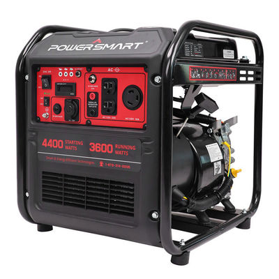 Elektrik Hava İçi Çöpü LED Işık Ev InvertorB Taşınabilir Usa Powersmart 4400w Kamp için Gaz Jeneratörü