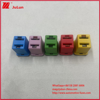 60A Otomatik Yeniden Başlatma 20A 40A Çeşit 30A 40A 50A Ford Chevy GM Mini Otomotiv Düşük Profil 58VDC Araba Sigortaları PEC 34220011 SBF LPJ-20A 32V