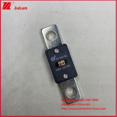 Yüksek kesinti oranı 450A EV302-5C 5X 100A 150A DC70V EV için kompakt boyutlu DC elektrikli araba şarj koruması