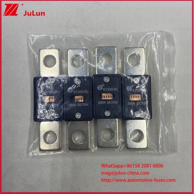 500A Özelleştirilebilir Taşınabilir EV320-5X 5C DC70V 150A 300A Şarj Cihazı Sigortası Maksimum 72VDC Gerilim