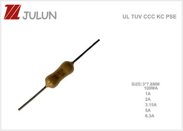 PCB için 100MA Eksen Tipi Zaman Gecikmesi Alt Minyatür Sigorta