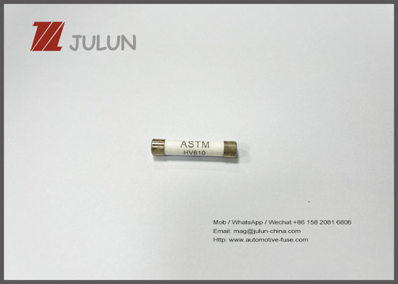 Dijital Ölçüm Cihazları için 600VAC / DC Hızlı Etkili Seramik Tüp Sigortalar 6x30mm
